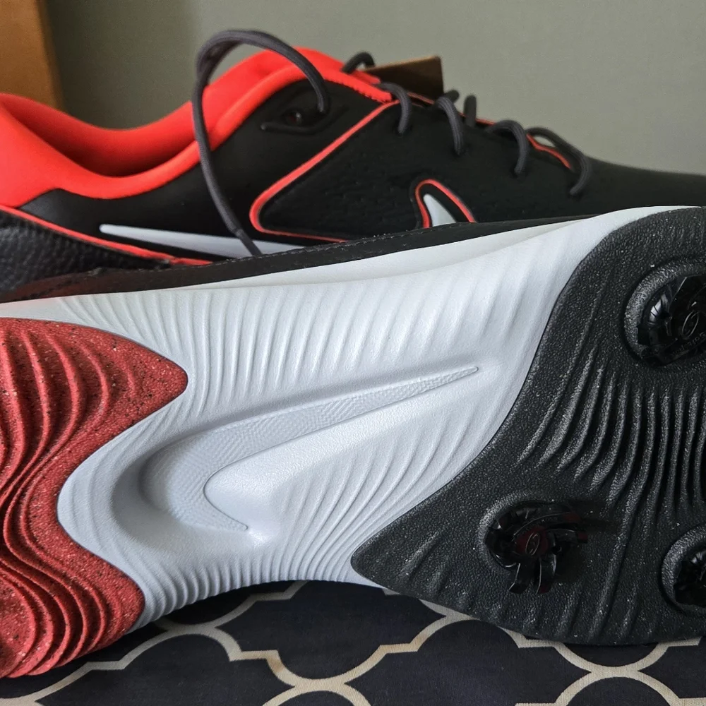 Nike Air Zoom Victory Pro 3 Golf Shoes Men's Sz 14  DV6800-005 Crimson Platinum - Picture 5 of 10